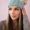Women's cap Feba K330 dark mint