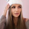 Women's cap Feba K330 white