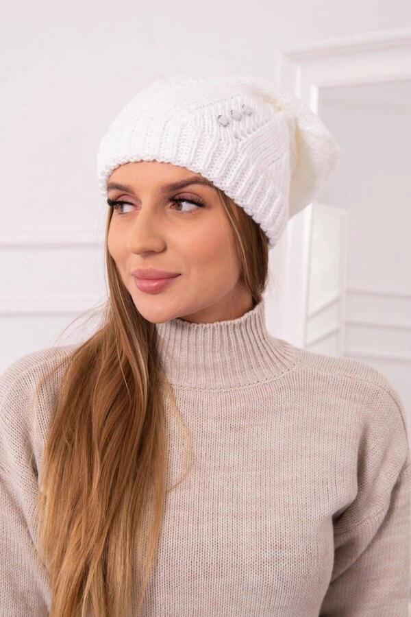 Women's cap Jolanta K295 white