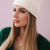 Women's cap Kaja K339 ecru
