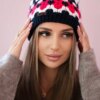 Women's cap Laila K283 dark blue