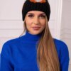 Women's cap Ofelia K349 black