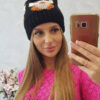 Women's cap Sowa K340 black