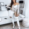 Women's cardigan DURKI beige Dstreet