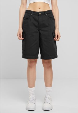 Women's cargo shorts black