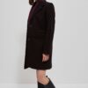 Women's checked coat