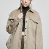 Women's classic overshirt lighttaupe