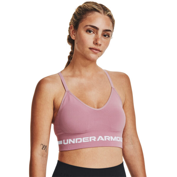 Women's compression bra Under Armour Seamless Low Long Bra