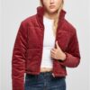 Women's corduroy jacket burgundy