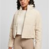 Women's corduroy jacket white sand