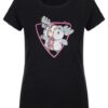 Women's cotton T-shirt Kilpi ALBION-W BLACK