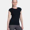 Women's cotton T-shirt Kilpi PROMO-W Black