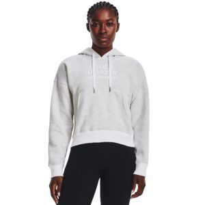 Women's cotton sweatshirt Under Armour Essential Script Hoodie Women's cotton sweatshirt Under Armour Essential Script Hoodie