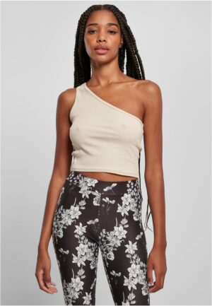 Women's cropped asymmetrical softseagrass top Women's cropped asymmetrical softseagrass top