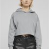 Women's cropped hoodie Terry Hoodie gray