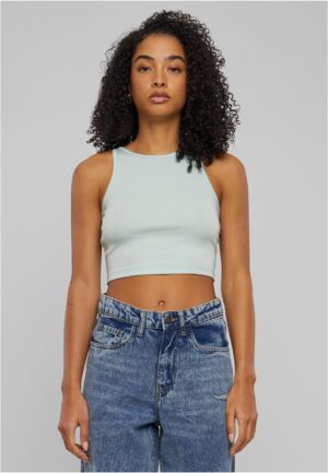 Women's cropped mint top Women's cropped mint top