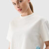 Women's cropped t-shirt 4F