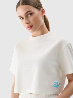 Women's cropped t-shirt 4F Women's cropped t-shirt 4F
