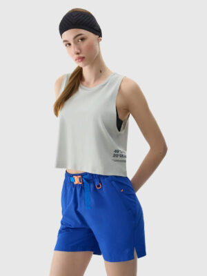 Women's cropped tank top 4F Women's cropped tank top 4F
