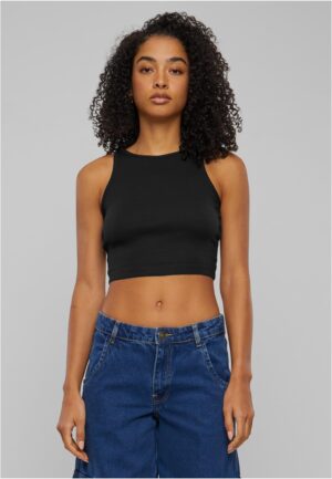 Women's cropped top - 2 packs white+black