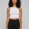 Women's cropped top white