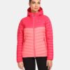 Women's down jacket Kilpi PYRAMIDEN-W Pink