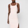 Women's dress DEF LONG - pink