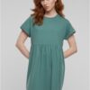 Women's dress Empire Valance green