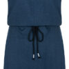 Women's dress LOAP NECLA Dark blue