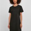 Women's dress made of recycled cotton black