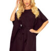 Women's dress with a tie at the waist Numoco