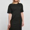 Women's dress with slit black