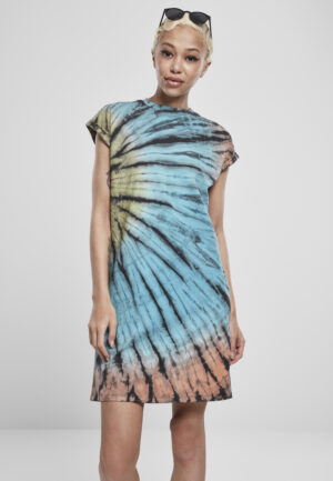 Women's dress with tie in black