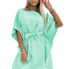 Women's dress with waist tie Numoco