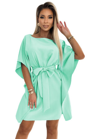 Women's dress with waist tie Numoco