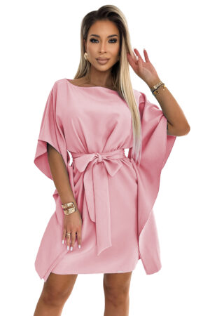 Women's dress with waist tie Numoco