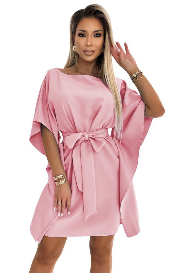 Women's dress with waist tie Numoco