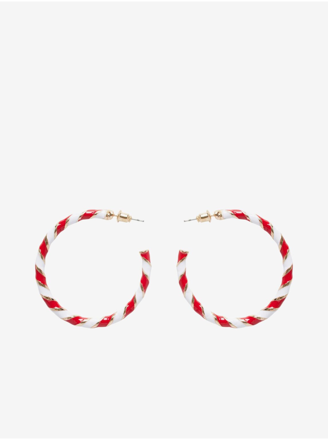 Women's earrings in gold color Pieces Jenny X-Mas - Women