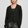 Women's eco viscose oversized cardigan black