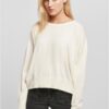 Women's eco viscose oversized sweater - cream