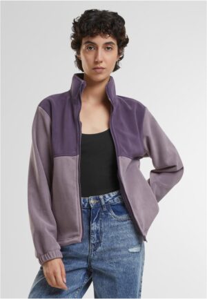 Women's fleece sweatshirt Double purple/ purple Women's fleece sweatshirt Double purple/ purple