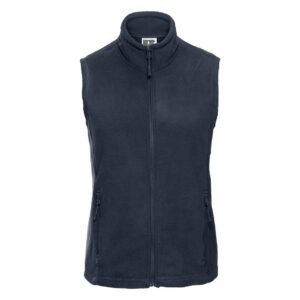 Women's fleece vest 100% polyester