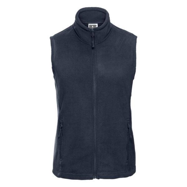 Women's fleece vest 100% polyester