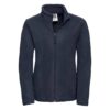 Women's fleece with long zipper 100% polyester