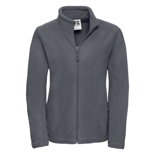 Women's fleece with long zipper 100% polyester