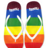 Women's flip-flops Frogies Rainbow