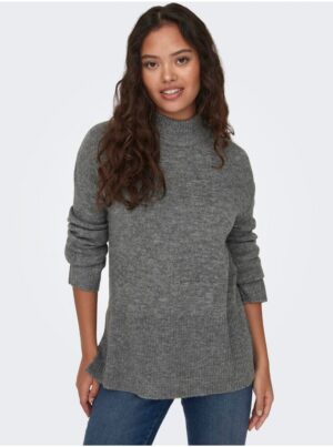 Women's grey brindle sweater JDY Elanora - Women Women's grey brindle sweater JDY Elanora - Women