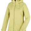 Women's hardshell jacket HUSKY Nelory L light green