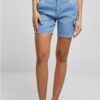Women's high-waisted cargo shorts horizontblue