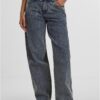 Women's high-waisted jeans 90's blue